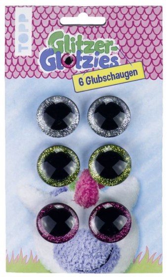 Glitzer-Glotzies groß